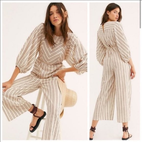 Free People Pants - Free People Kenny Jumpsuit Large NWT